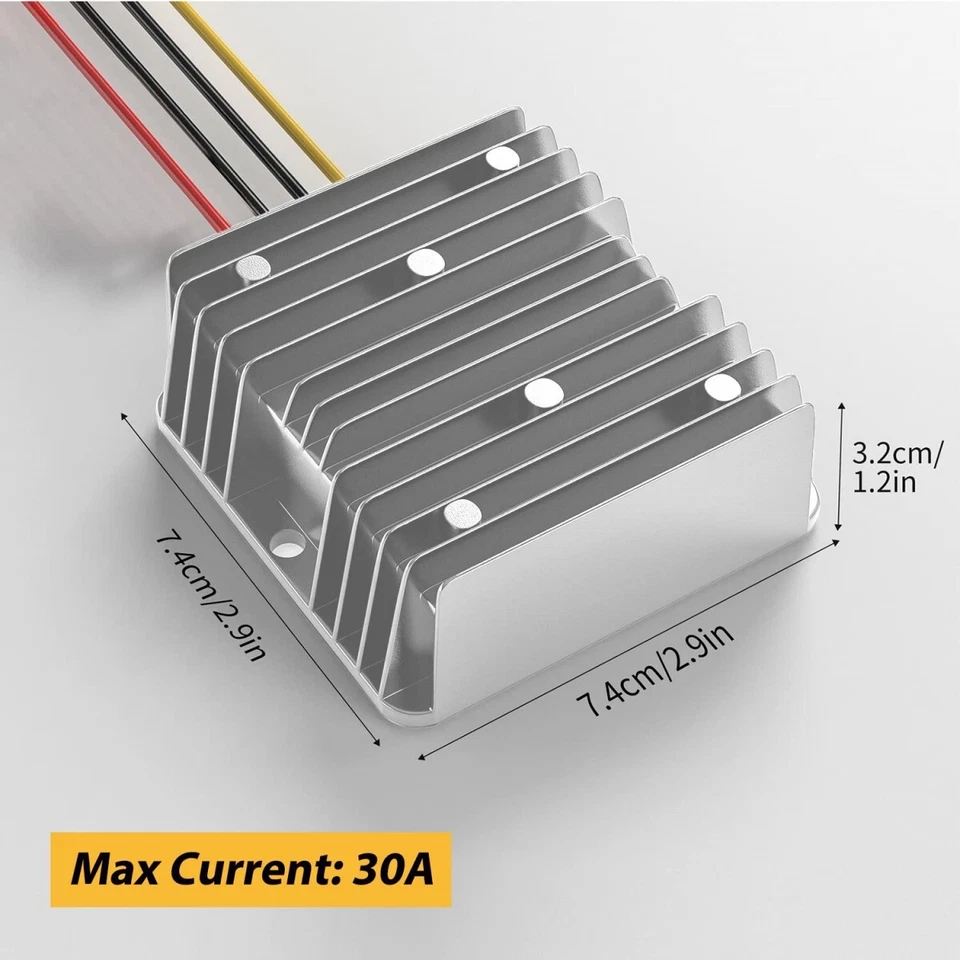 24V Auf 12V 30A 360W DC-DC Spannungswandler Regler Konverter Spannungsregler AG - Bild 2 von 4