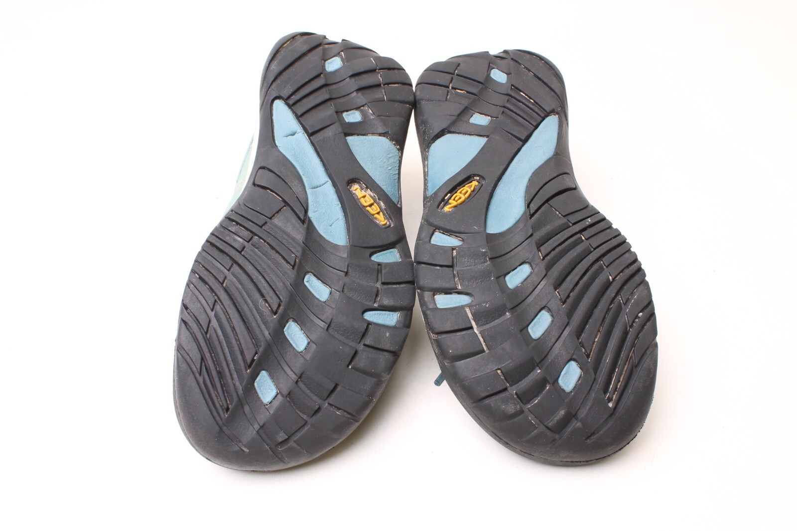 KEEN Presidio Blue Green Leather Hiking Walking Trail Shoes Womens Size 9 M for sale online eBay