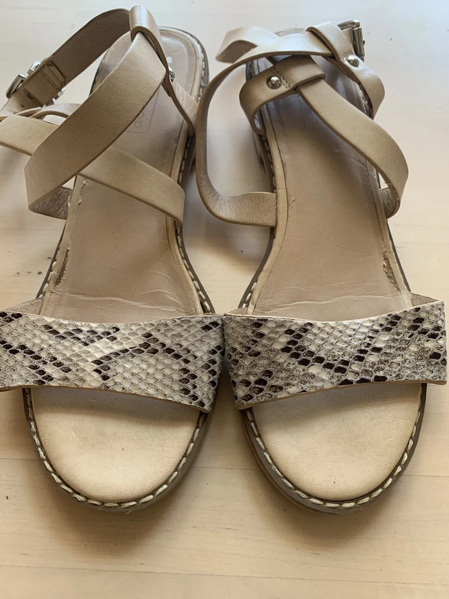 Topshop snake store print sandals