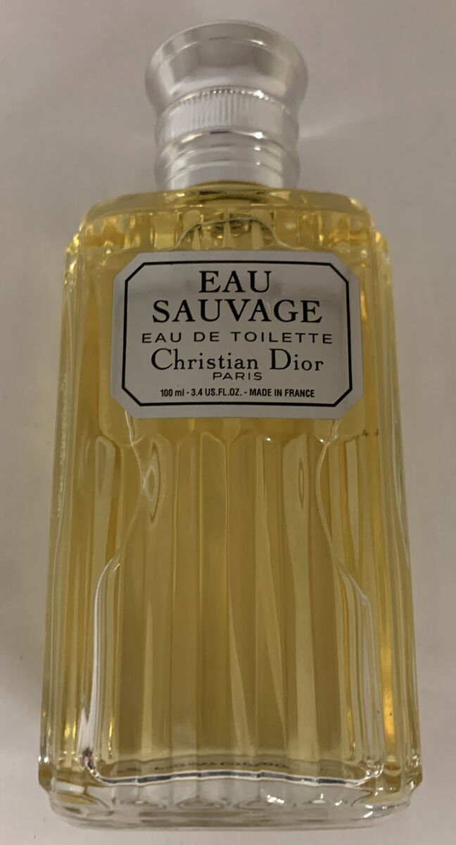 CHRISTIAN DIOR Paris Parfums Eau Sauvage perfume bottle…