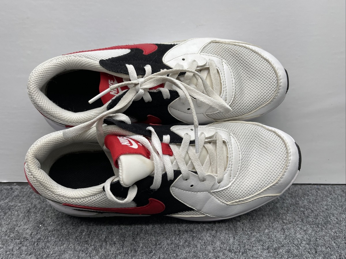 nike air max excee white university red black