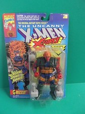 THE UNCANNY X-MEN X-FORCE "GRIZZLY"5.5"IN FIGURE 1993 TOY BIZ