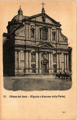 CPA AK ROMA Chiesa del Gesu ITALY (551586)