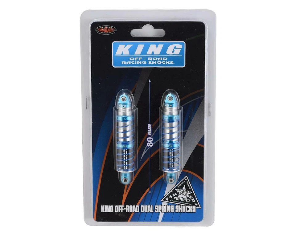 RC4WD King Off-Road Dual Spring Shocks (80mm) [RC4ZD0055] - Image 2 of 2