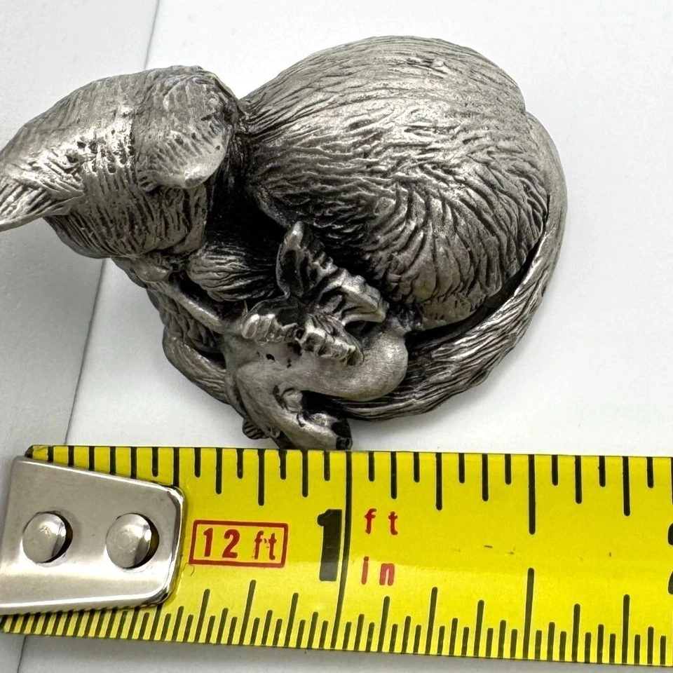 Caja de hadas de dientes de peltre de gato y hadas de OAW 2002 de colección Foto 3 de 4