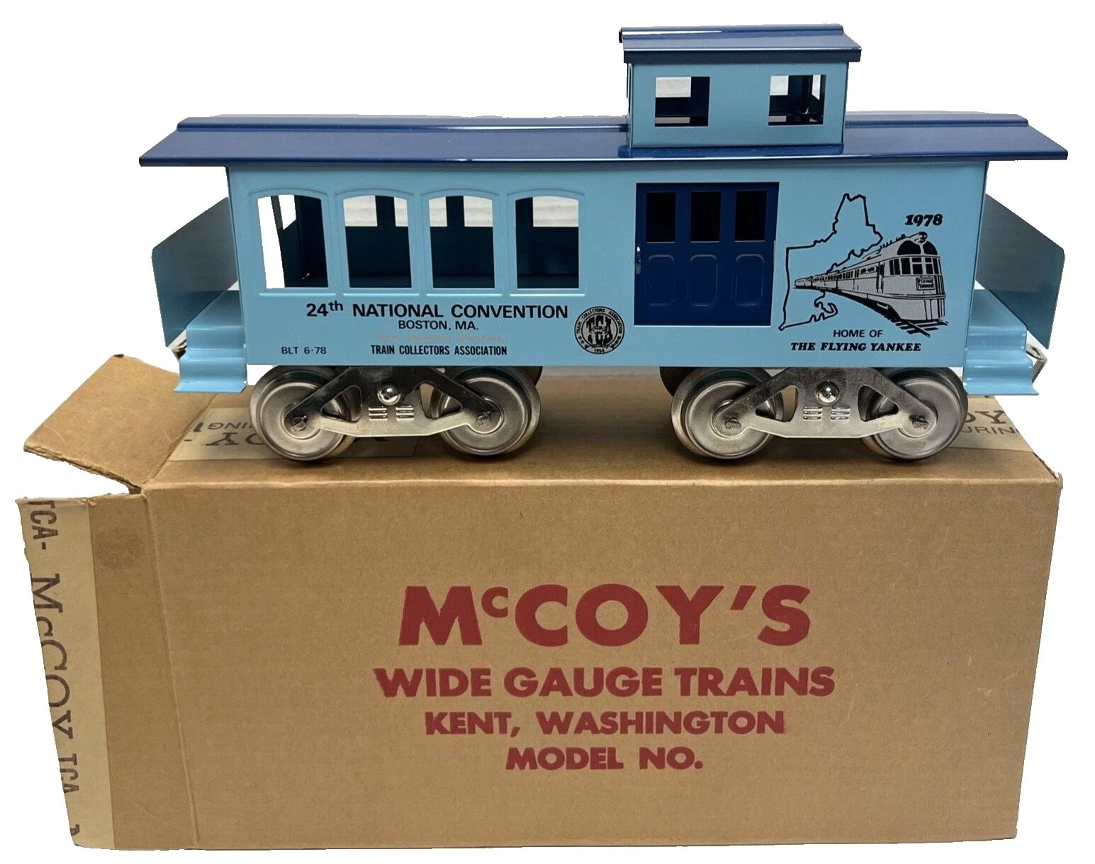 Modelo de Acero Prensado McCoy trenes