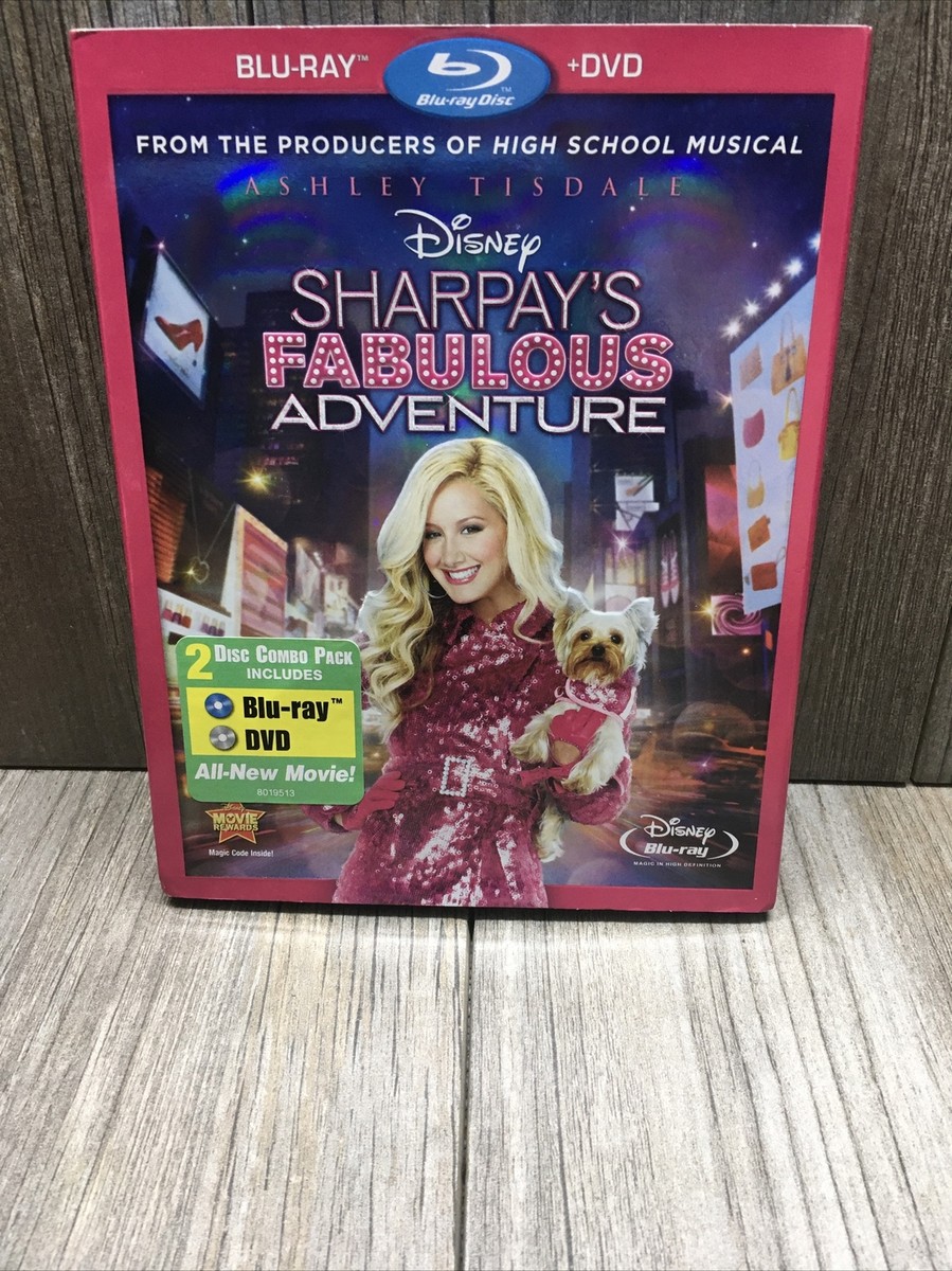 Sharpays Fabulous Adventure (Blu-ray/DVD, 2011, 2-Disc Set) Ashley