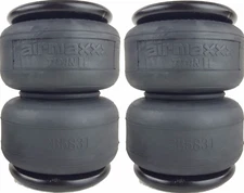airmaxxx (2) 2500 two ply bags part 1/2"npt port Titan II air suspension springs