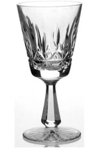 Waterford Crystal ROSSLARE Claret red wine glass (6") EUC
