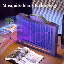 Zanzariera Elettrica Zanzare Mosca Killer Slim Ricaricabile Usb Led Uv reb