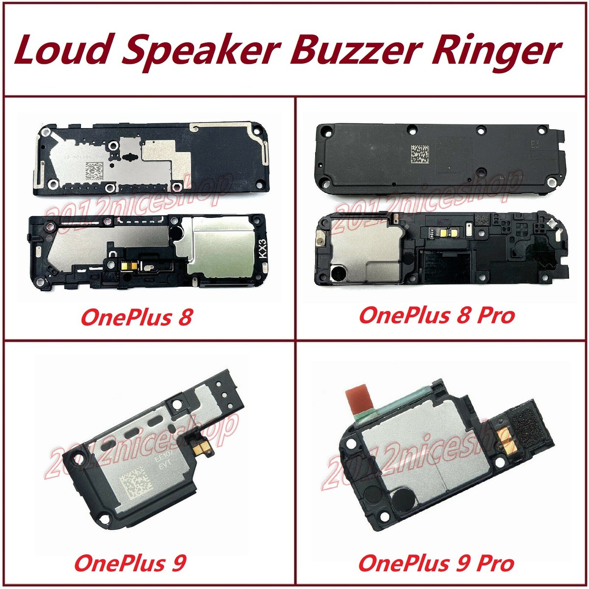 New OEM Loud Speaker Buzzer Ringer For OnePlus 8 / 8 Pro / OnePlus