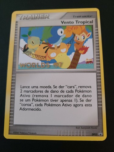 Pokemon Portugues Tropical Wind Star Promo Mundos 07 Psa Black Casi Como Nuevo M Dp05 Ebay