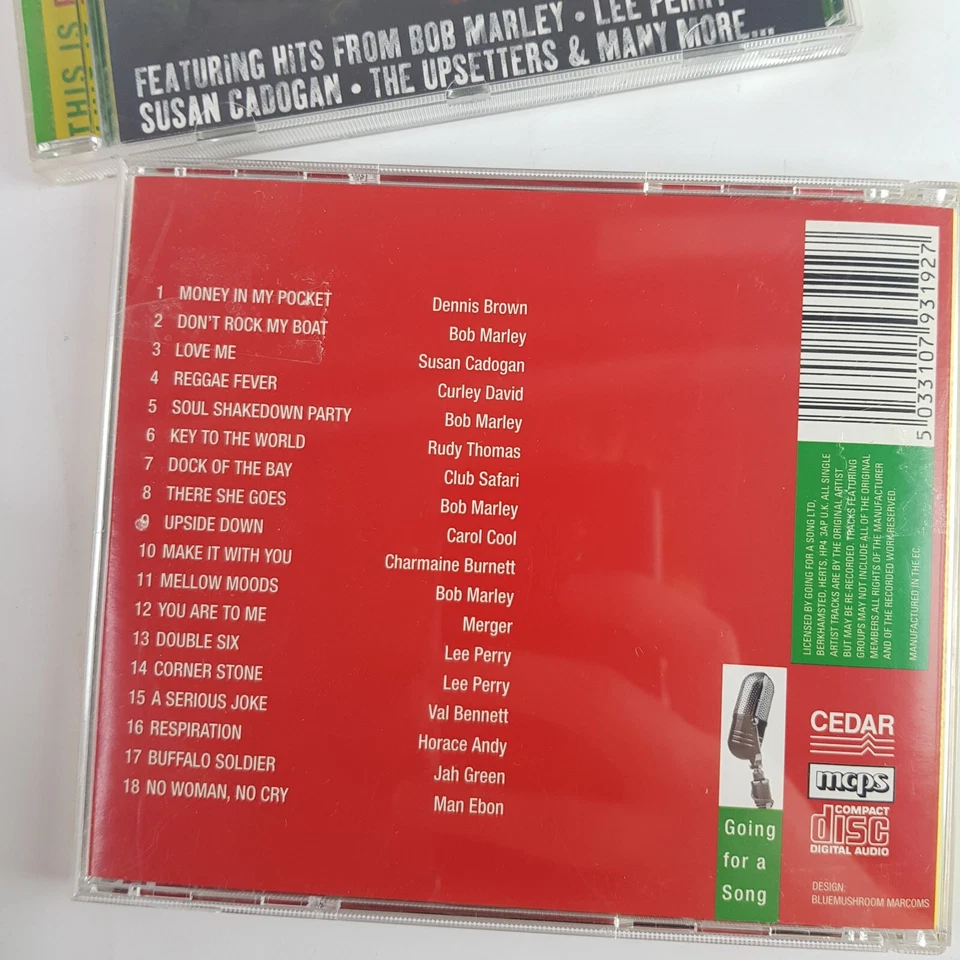 This Is Reggae 2 CD Set Bob Marley Lee Perry Susan Cadogan Upsetters 1990 CD — 第 4/4 张图片