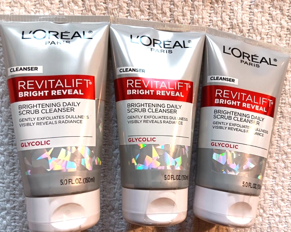 欧莱雅巴黎活肤磨砂膏和Aveeno日常卸妆毛巾套装 — 第 3/4 张图片