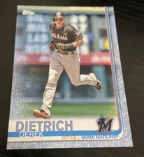 2019 Topps Mother's Day Blue /50 Derek Dietrich #65