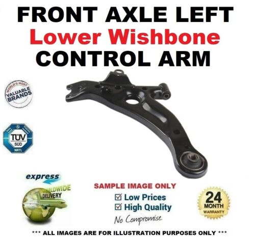 Front Axle Left Lower CONTROL ARM for TOYOTA AVENSIS Liftback 1.8 VVTi 2000-2003 - Picture 1 of 8