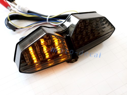 Integrated LED Rear/Tail Light Brake Turn Signals For 2006-2008 2007 ...