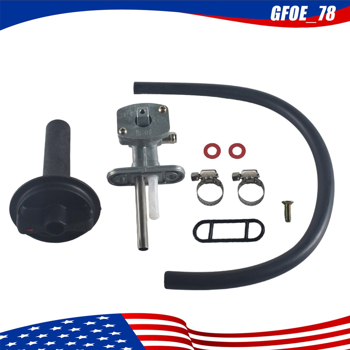 Fuel Valve Petcock & Lever For Yamaha Kodiak 400 YFM400FA 450 YFM450FA 2003-2006 - Foto 5