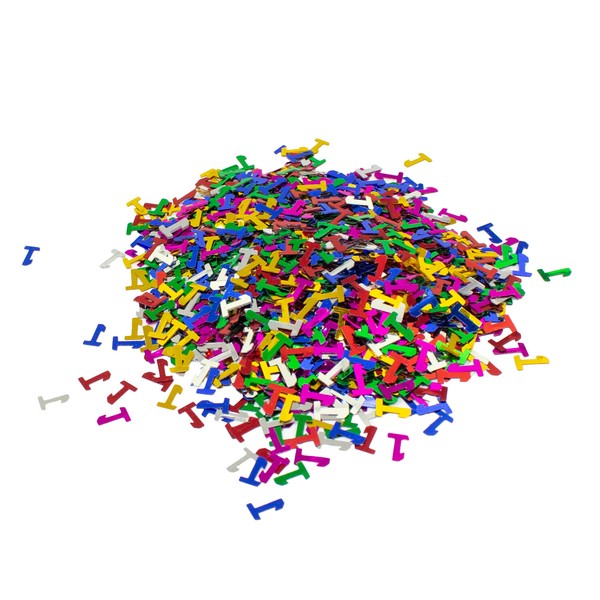 Konfetti Zahl 1 Bunt 1. Geburtstag JubiläUm Deko Streudeko Tischdeko 800 StüCk-image