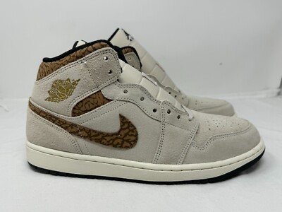 Nike Air Jordan 1 Mid SE Elephant Light Orewood DZ4129-102