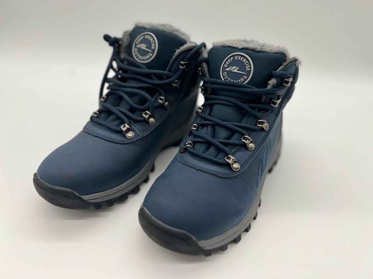 Bottes Avec Crampons Homme UPSOLO Womens Snow Boots Duck Boot