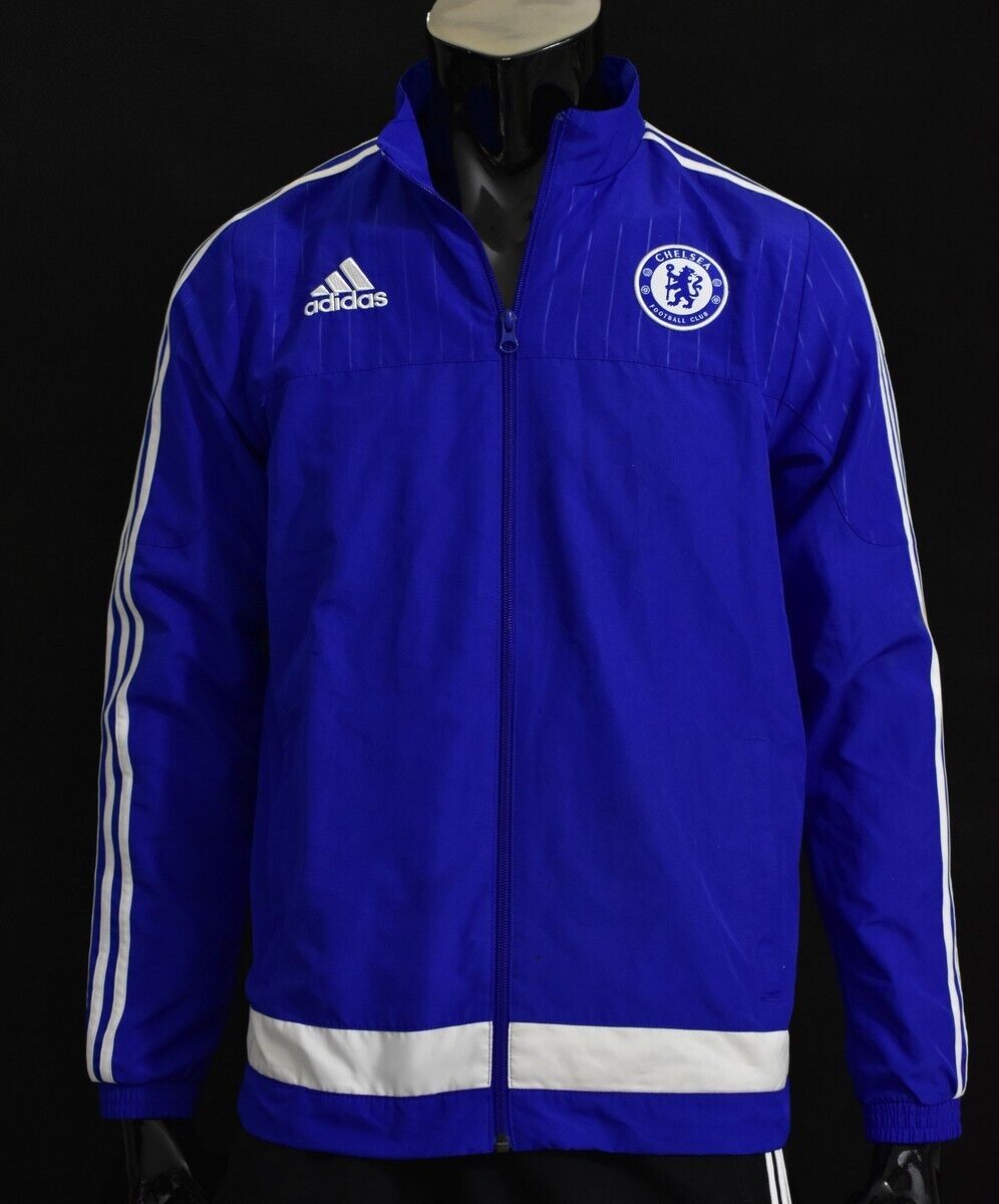 The Blues 2015-16 adidas Chelsea FC Away Zip JACKET youth XL The Blues 2015-16 adidas Chelsea FC Away Zip JACKET youth XL