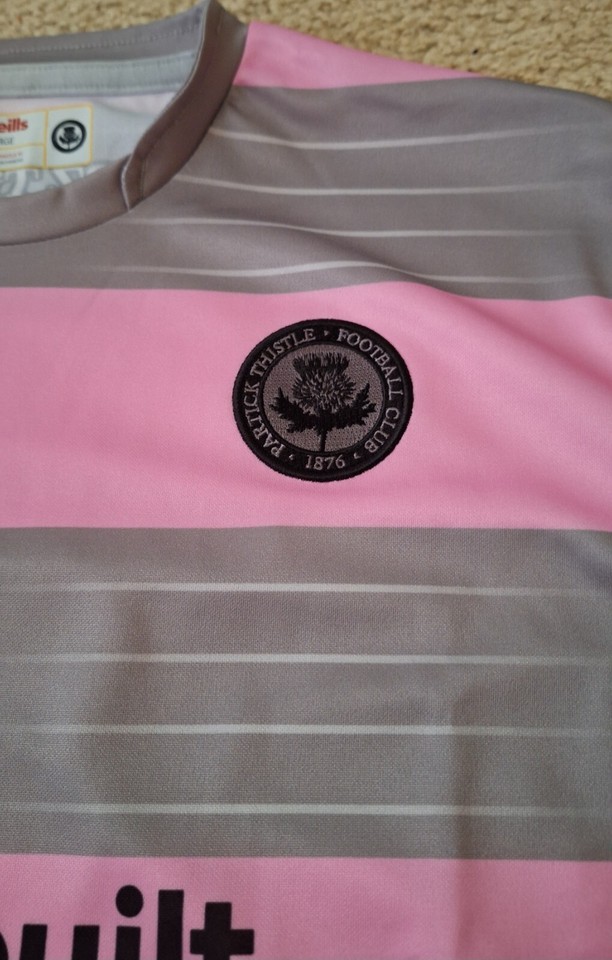 Partick Thistle 2023/24 Away Shirt Trikot Top Jersey Large eBay