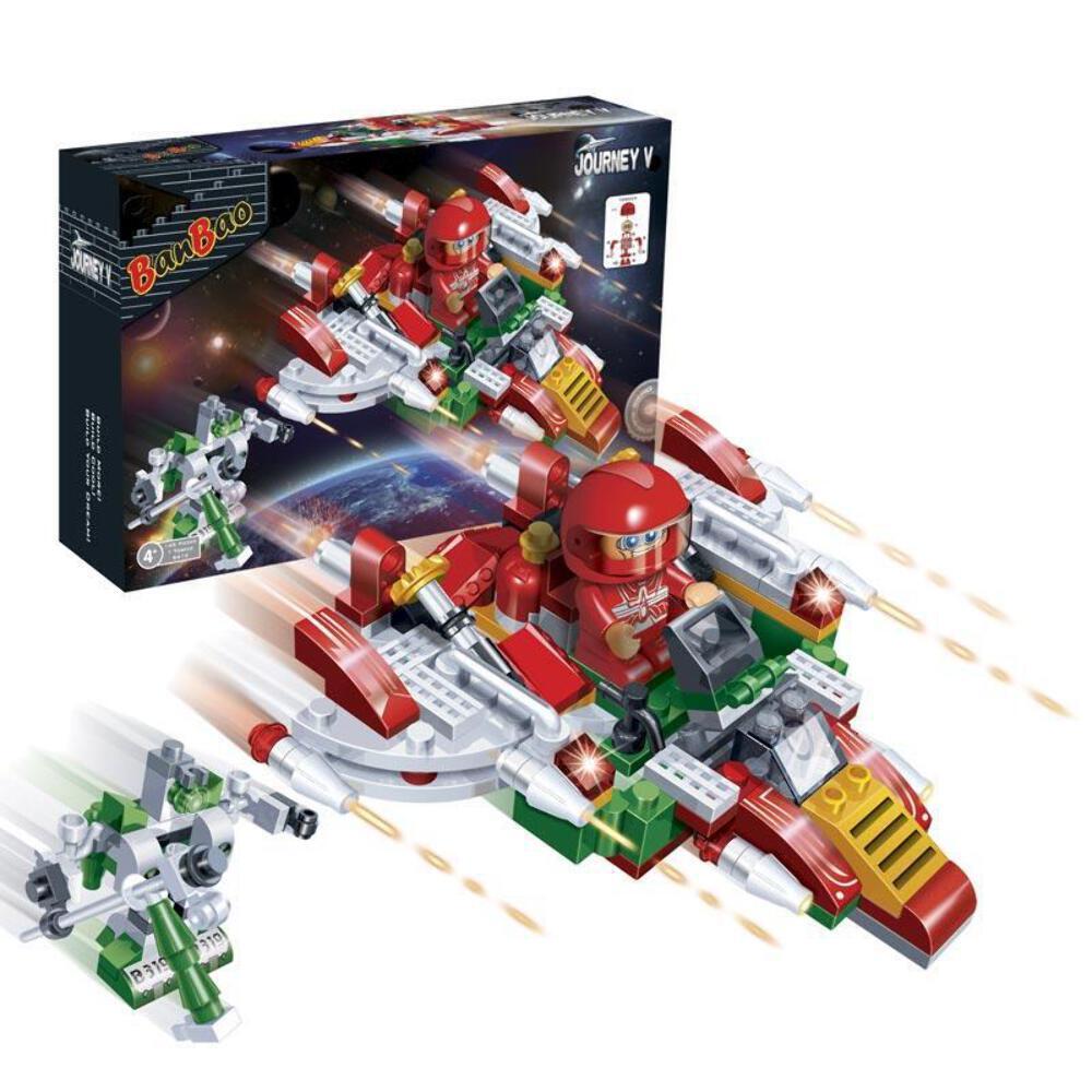 Banbao Star Journey Space War Fighter 6412 Lego Compatible