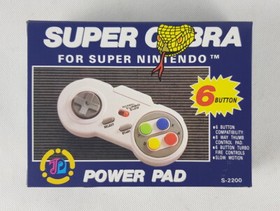 Super Cobra Power Pad for Super Nintendo SNES Super NES controller Retro 