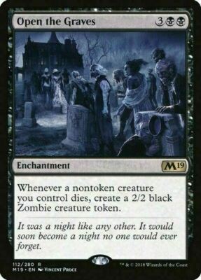 Open the Graves ~ Core 2019 [nearMint] [Magic MTG]