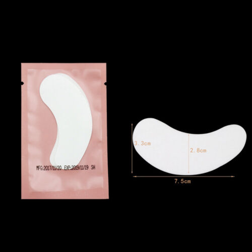 Up to 200x Eyelash Extensions Pads Under Eye Lash Gel Lint Free Eye Patches Pad - Picture 12 of 12