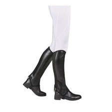 Saxon Equileather Half Chaps - Adults