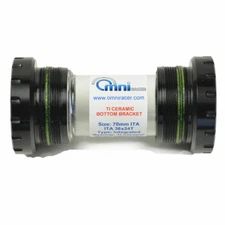 OMNI Racer WORLDS LIGHTEST Ti CERAMIC Hollowtech II Bottom Bracket ITALIAN 70mm 