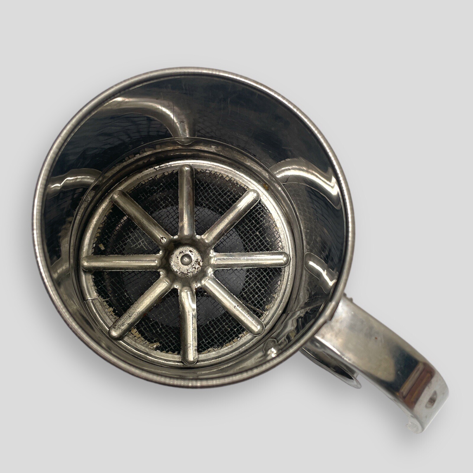 Vintage 1981 Fairgrove Pure Stainless Steel Flour Sifter eBay