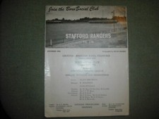 STAFFORD RANGERS  V  STOKE CITY  (SSC 2ND ROUND TIE)  27-10-70