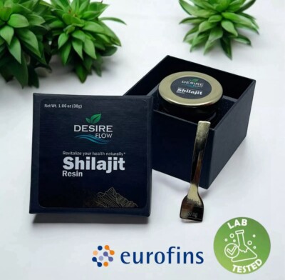 Pure 100% Himalayan Shilajit, Soft Resin, Organic, Extremely Potent, Fulvic Acid