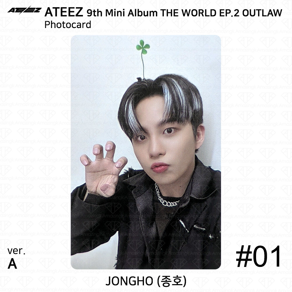 ATEEZ ホンジュン Hongjoong トレカ サノク mini3 ① ATEEZ ホンジュン Hongjoong トレカ サノク mini3 ①