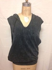 Miken Flow Garment Mineral Wash Open Side Hoo...