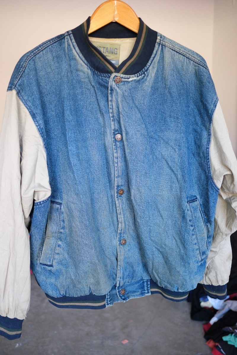 COVERNATのCotton Denim Varsity Jacket s-l1200.jpg
