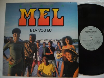 BANDA MEL E Lá Vou Eu LP 1988 Brazil EX-