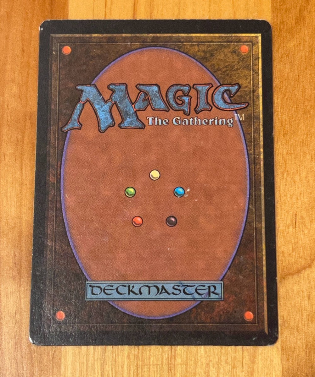 MTG Magic the Gathering Braingeyser Revised Edition MP