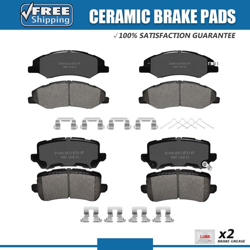Plaquette De Frein Avant Et Arrière Ceramic Brake Pads Kits,SCITOO - Foto 12