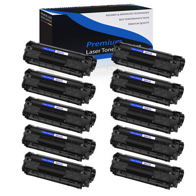 2/4/6/10 Pack Q2612X 12X Toner for HP LaserJet 1022 1022n 1022nw 3015 3020 3030