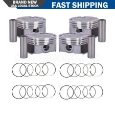 4PCS Piston & Rings kit For Hyundai Kia Accent Rio 1.6L DOHC 2012-2017