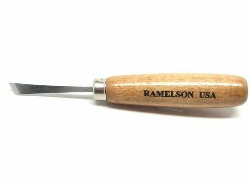 5pc Micro Miniature Wood Carving Tools Luthier Violin Set Ramelson USA 106H - Picture 5 of 6