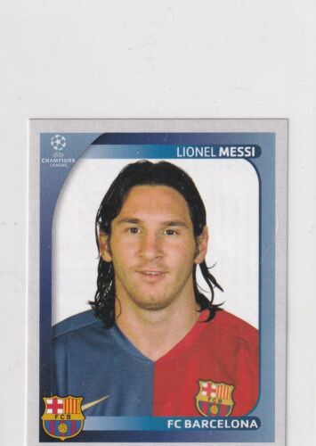 Ligue des Champions Panini Sticker 2008 2009 Numéro 109 Lionel Messi - Photo 1/2