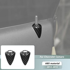 Carbon Fiber Door Lock Bin Trim Sticker Cover For Chevrolet Camaro Parts Carbon Fiber Door Lock Bin Trim Sticker Cover For Chevrolet Camaro Parts