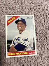 2015 Topps Heritage High Number #568 Mikie Mahtook Tampa Bay Rays Rookie