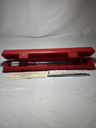 PROTO 6012C 3/8" Drive 20 - 100 Ft/Lb. Ratcheting Head Micrometer Torque Wrench