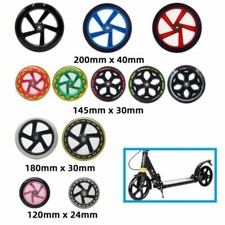 Scooter Wheels Big Cart Durable Pu Bearing 20cmx4cm 120mm 145mm 180mm 200mm